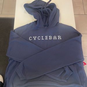 CycleBar Crop Fleece Hoodie